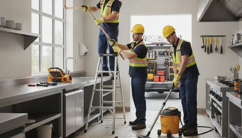 Detroit, MI plumber repairing burst pipe for emergency home plumbing service