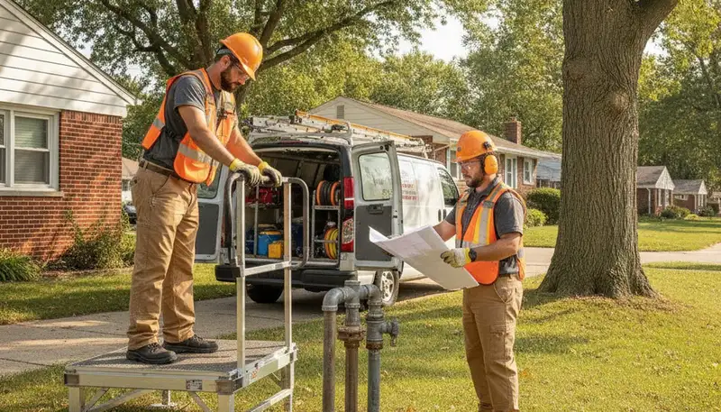 Detroit, MI plumber providing professional plumbing repair services for residential and commercial properties