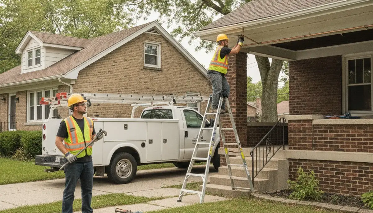 Detroit, MI plumbing repair service truck for residential and commercial repairs
