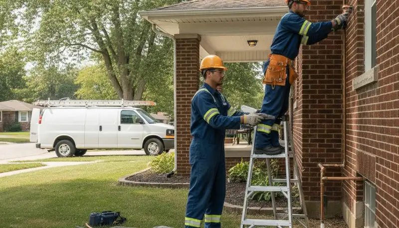 Detroit, MI plumbing repair technician serving homes and businesses