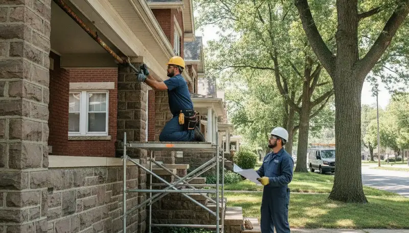 Detroit, MI plumbing repair technician servicing residential pipes for plumbersindetroitmi-new.com