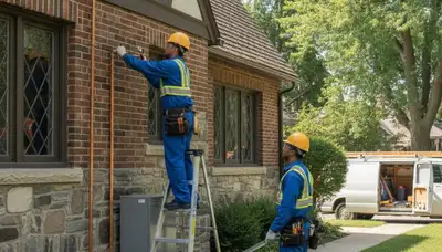 Detroit, MI plumbing repair service team handling residential pipe and leak repairs